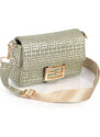 Capone Outfitters Ibiza Satin Labyrinth Patterned Women's Bag