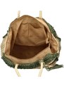 Coveri Stylová dámská kabelka přes rameno Turiss, zelená