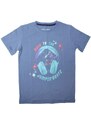 Wolf (ušito v Číně) Chlapecké tričko Wolf S2402 modré