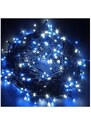 Flamenco Mystique Dekorativní Vánoční LED Osvětlení 100 Světel, Modrá + Bílá, Délka 8,5 Metru