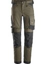 Snickers Workwear Pracovní kalhoty AllroundWork Stretch khaki vel. 44