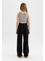 DEFACTO Girl Wide Leg Ribbed Camisole Trousers
