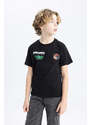 DEFACTO Regular Fit Minecraft Licensed Short Sleeve T-Shirt