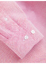 Ombre Clothing Pánská košile Oxford REGULAR - růžová V3 OM-SHOS-0108