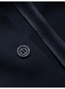 Ombre Clothing Pánské sako s kapsami - tmavě modré V1 OM-BLZB-0127