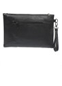 Capone Outfitters Patent Leather Croco Patterned Paris Women's Clutch Bag