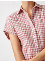 Koton Checkered Short Sleeve Shirt