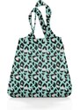 Skládací taška Reisenthel Mini Maxi Shopper Leo pastel gepard mint