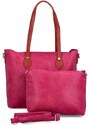 Dámská kabelka shopper bag Herisson růžová H8806