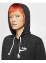 Dámská mikina Nike Gym Vintage Hoodie Full-Zip Black