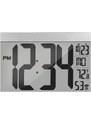 Nástěnné hodiny MARATHON Panoramatic Wall Clock SS XL