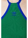 Top adidas Originals dámský, zelená barva, JH0613