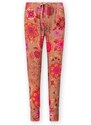 Pip Studio Bobien dlouhé kalhoty Viva las Flores, růžové