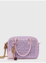 Semišová kabelka Pinko fialová barva, 102791 A1KO