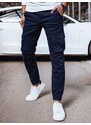 Dstreet Trendy kapsáčové granátové jogger kalhoty