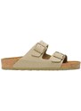 Pantofle Birkenstock Arizona pánské, béžová barva, 1027704