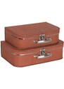 Sada úložných boxů Bigso Box of Sweden Children Suitcase 2-pack
