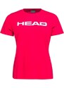Dámské tričko Head Club Basic T-Shirt Women Magenta M