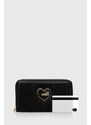 Peněženka Love Moschino černá barva, JC5615PP1GLA1000