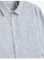 Koton Shirt Long Sleeve Pocket Detailed Cotton