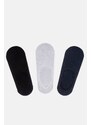 Avva Men's Navy Blue-Black Flat Shoes with Socks
