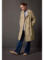 DEFACTO Waterproof Regular Fit Belted Trench Coat