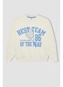 DEFACTO Oversize Fit Crew Neck Sweatshirt