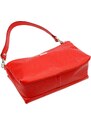Kožená crossbody kabelka MiaMore 01-016 červená