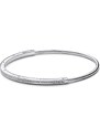 PANDORA pevný náramek Signature s I-D Pavé