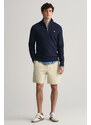 SVETR GANT STRUCTURED COTTON HALF ZIP EVENING BLUE