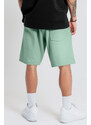 Šortky, Barva Světle Zelená, s Potiskem French Stripe