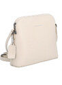 Kožená kabelka crossbody Noelia Bolger béžová NB 0064 BE