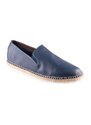 Pánské kožené mokasíny Dapi modré 15784