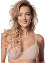 Béžová hladká podprsenka Mefemi Celine
