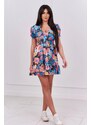 Kesi Květinové šaty Lulu s výstřihem do V
