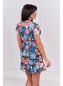 Kesi Květinové šaty Lulu s výstřihem do V