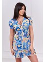 Kesi Květinové šaty Lulu s výstřihem do V