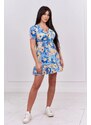 Kesi Květinové šaty Lulu s výstřihem do V