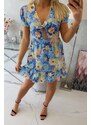 Kesi Květinové šaty Lulu s výstřihem do V