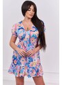 Kesi Květinové šaty Lulu s výstřihem do V