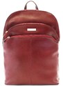 Arwel Červený kožený batoh 311-8955-31