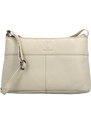 Bellugio Stylová dámská malá crossbody kabelka Lamiss, krémová