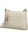 Bellugio Stylová dámská malá crossbody kabelka Lamiss, krémová