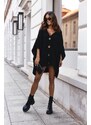 Dámské pončo s kapuci FASHIONWEEK-PERLA