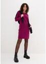 bonprix Žerzejové šaty z bavlny se strečem (2 ks v balení) Fialová