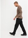 bonprix Strečové džíny Classic Fit, Straight Černá
