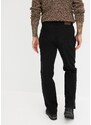 bonprix Strečové džíny Classic Fit, Straight Černá
