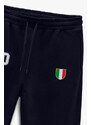Tepláky Jogger , Barva Modrá, s Potiskem Italy 10