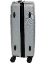 Cestovní kufr ENM - stříbrný 67 l