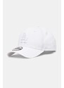 Bavlněná baseballová čepice New Era LEAGUE ESSENTIAL 9FORTY LOS ANGELES DODGERS bílá barva, s aplikací, 60471461